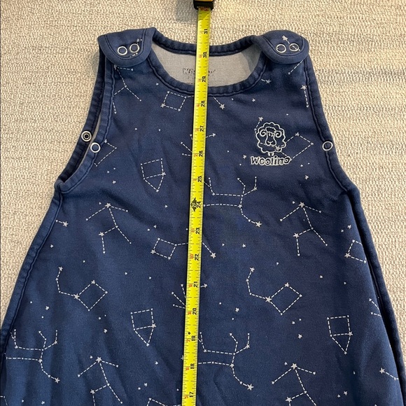 Woolino Navy Constellation Kids Sleep Sack - Picture 3 of 4